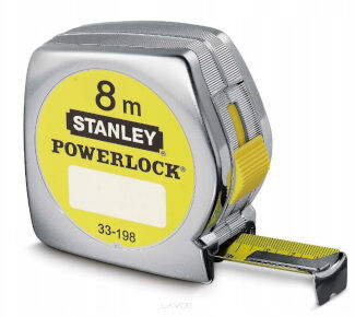 Stanley miara zwijana 8m powerlock budowlana