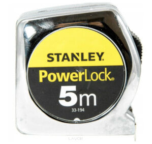 Stanley miara zwijana 5m powerlock budowlana